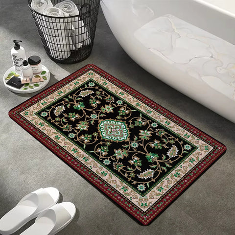 Navak Teppich Türkei Persisch Böhmische Zimmer Matten Anti-Rutsch Absorbieren Wasser Lange Streifen Kissen Schlafzimmer Matte Willkommen Fußmatte