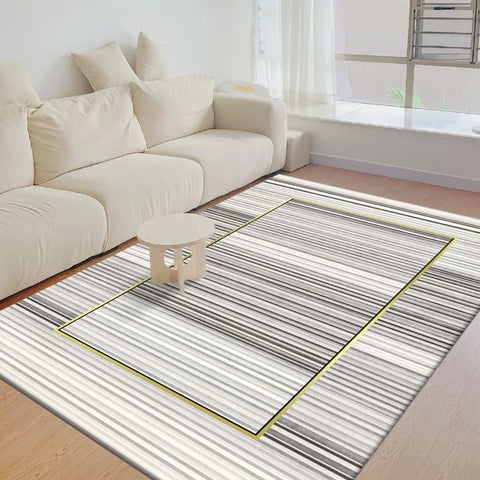 Navak Carpet Exclusive Picks Nordischer einfacher geometrischer Kristallsamt-Teppich, großer Teppich, Wohnzimmermatte, Familiensofa, Balkon, Korridor, rutschfeste dekorative Teppiche