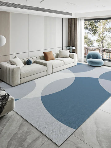 Navak Carpet Modern Geometric Floor Rug – Extra Long Living Room Bedroom Runner, Under Sofa Coffee Table Carpet