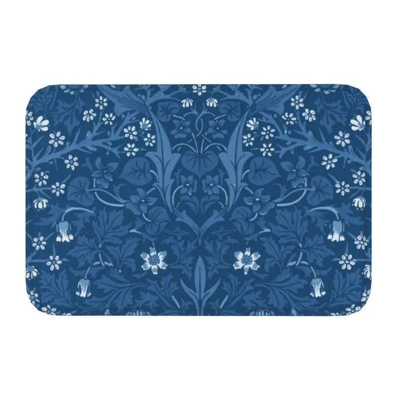 Navak Teppich Custom William Morris Compton Floral Jugendstil Muster Fußmatte Bad Tür Bodenmatte Textil Muster Toilette Teppich Teppich Footpad