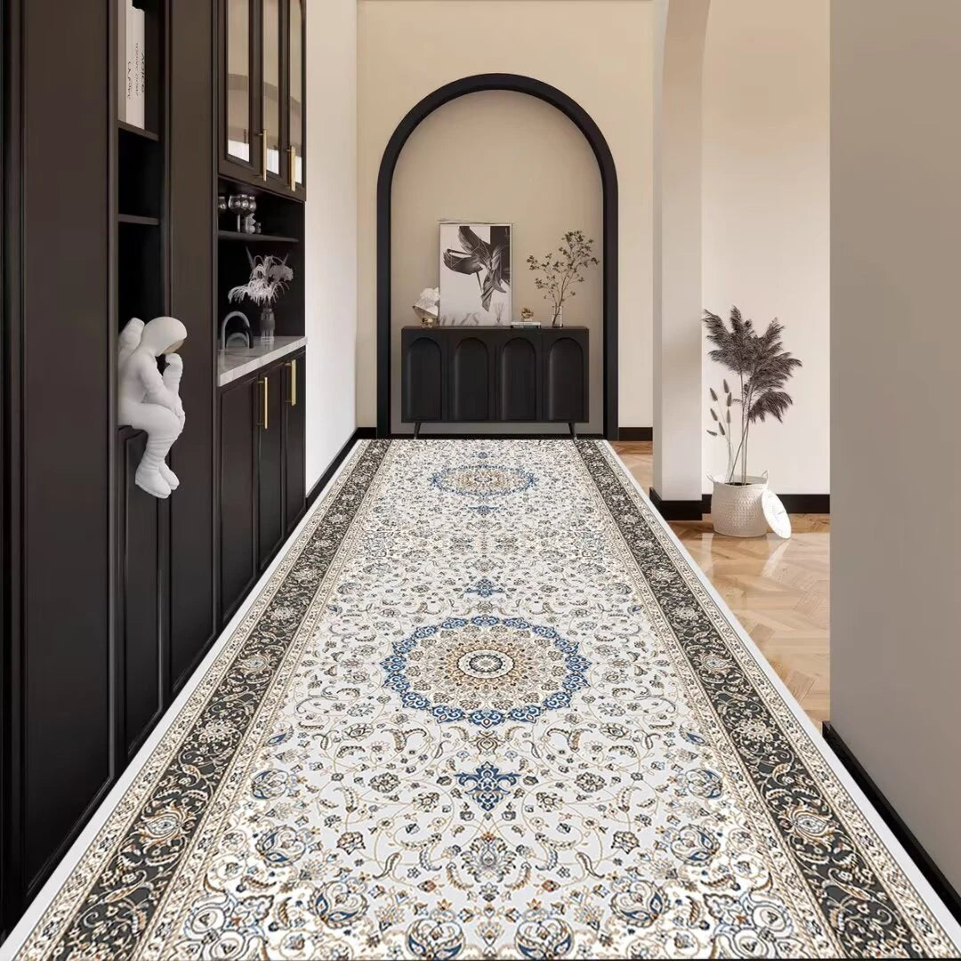 Navak Carpet Persian Corridor Carpet Retro Decoration Home Hall Passageway Runner Rug Non-slip Stairway Carpets Customizable Luxury Aisle Mat