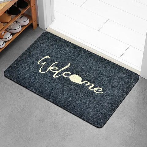 Navak Teppich Eingangsmatte Eingangsmatte Eingangsmatte Toilette Wasserabsorbierende Matte Badezimmer Rutschfest Haushalt Schlafzimmertür Schmutz Stick