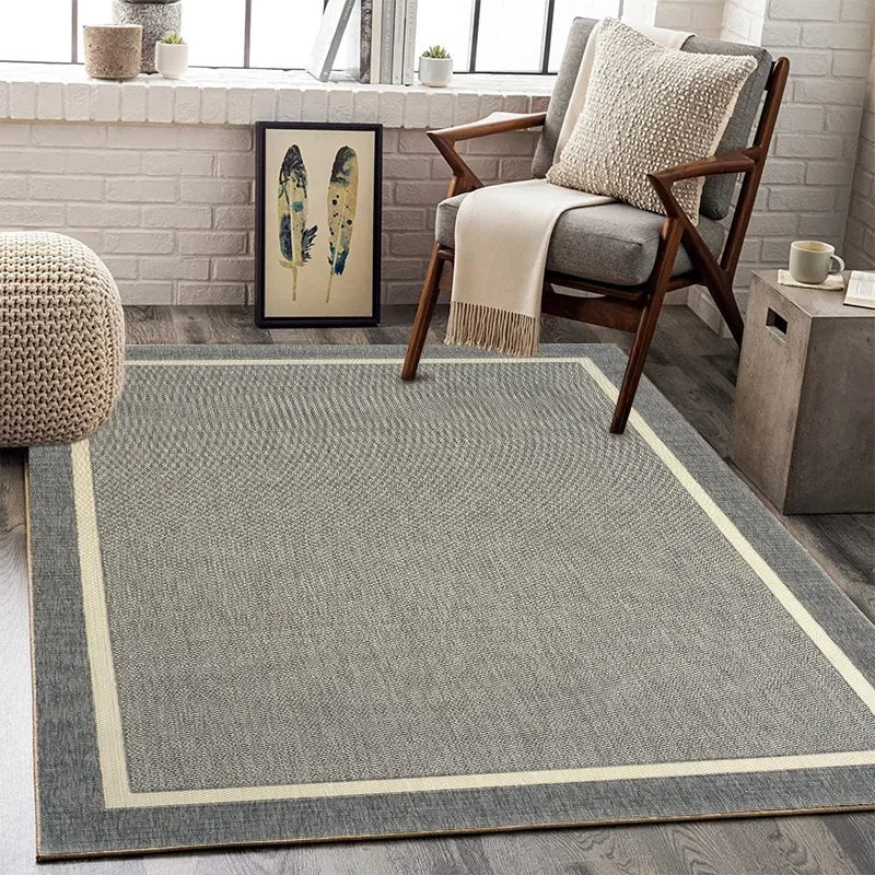 Navak Carpet Exclusive Picks Upgrade-Material im skandinavischen Stil, leichter Luxus-Wohnzimmerteppich, schmutzabweisend, Sofa-/Couchtischkissen, Heimteppich