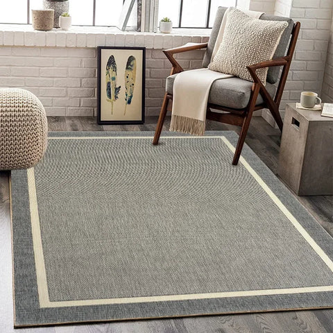 Navak Carpet Exclusive Picks Upgrade-Material im skandinavischen Stil, leichter Luxus-Wohnzimmerteppich, schmutzabweisend, Sofa-/Couchtischkissen, Heimteppich