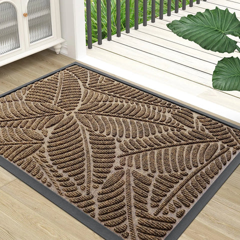 Navak Carpet Olanly Fußmatten Indoor Outdoor Schmutzfänger Rutschfeste Eingangsmatte Waschbare Matten Für Eingangsbereich Haustür Garten Fußmatten Teppiche
