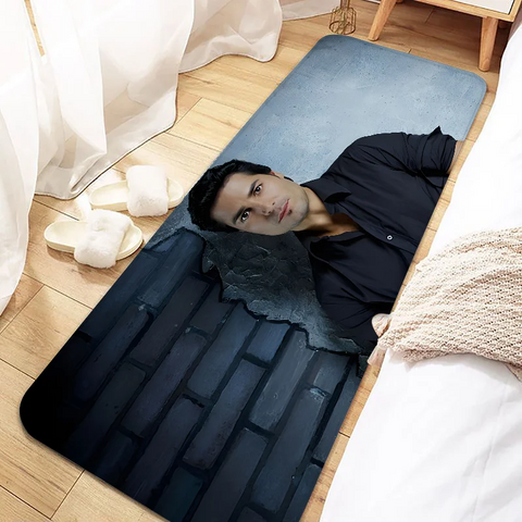 Navak Carpet Chayanne Latin Pop Singer Door Mat Entrance Non-slip Doormat Washable Kitchen Carpet Living Room Hallway Rugs Bath Door Ma