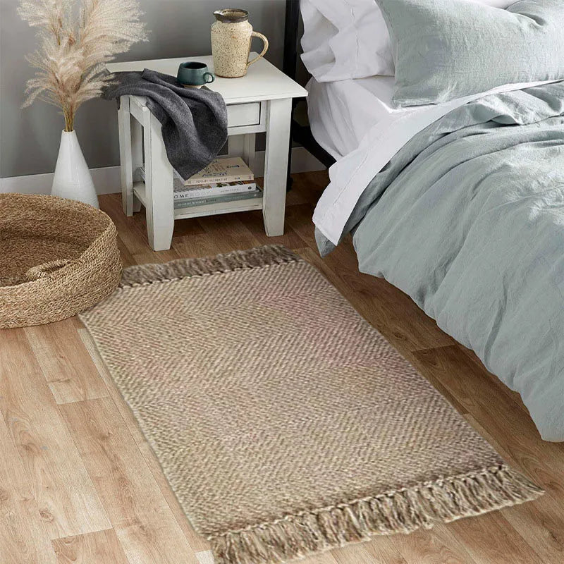 Navak Teppich, nordischer Baumwoll-Leinen-Teppich für Wohnzimmer, Schlafzimmer, Teppiche, Kinderzimmer, Nachttisch-Bodenmatte, wasserabsorbierende Badeteppiche, Fußmatte