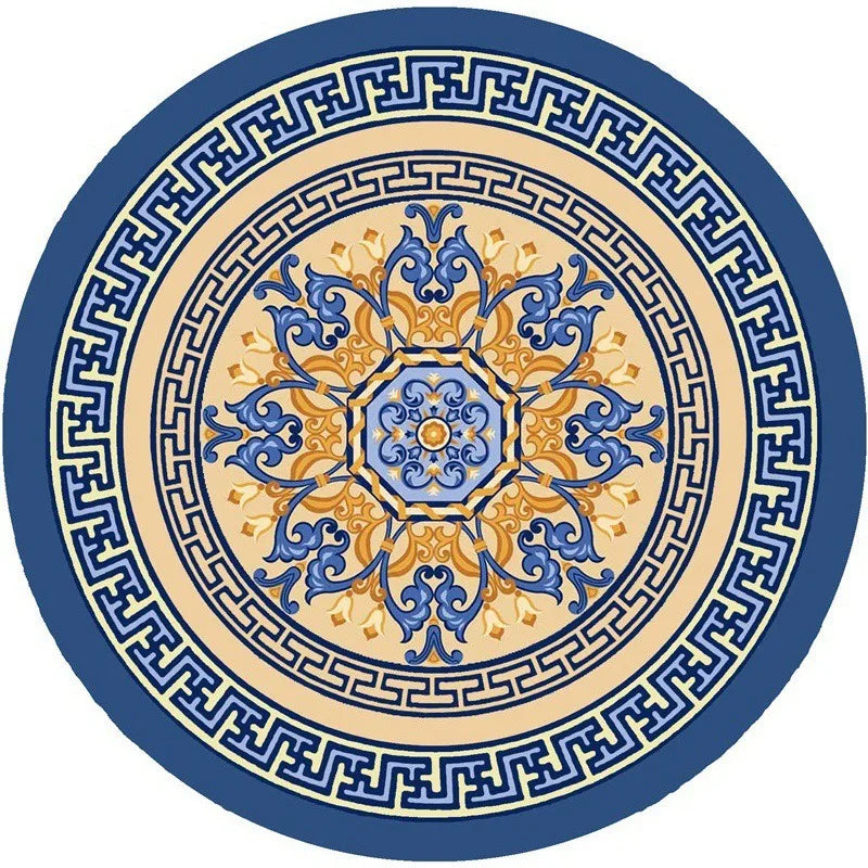 Navak Carpet Ethnic Retro Persian Bohemian Carpet Washroom Floor Mat Living Room Carpet Rug for Bed Room Living Room Decoration