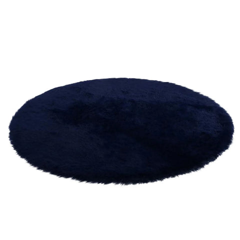 Navak Carpet Wool Imitation Sheepskin Rugs Faux Non Slip Bedroom Shaggy Carpet Mats Multi Color Solid Soft Circular Carpets