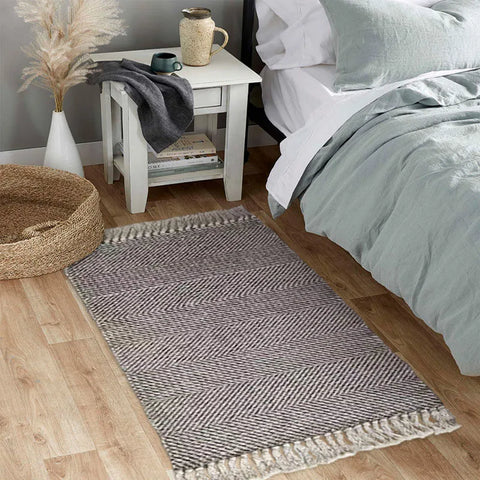 Navak Teppich, nordischer Baumwoll-Leinen-Teppich für Wohnzimmer, Schlafzimmer, Teppiche, Kinderzimmer, Nachttisch-Bodenmatte, wasserabsorbierende Badeteppiche, Fußmatte
