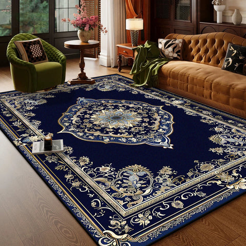 Navak Carpet Persian Style Living Room Carpet Luxury Decoration Sofa Area Fluffy Soft Rugs Home Room Non-slip Washable Mat Floor