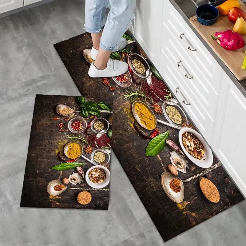 Navak Carpet RAKKS Einfacher Kieselgur-Druck, rutschfeste, saugfähige Unterlage, langlebiger Teppich, umweltfreundlich, weich, Badematten