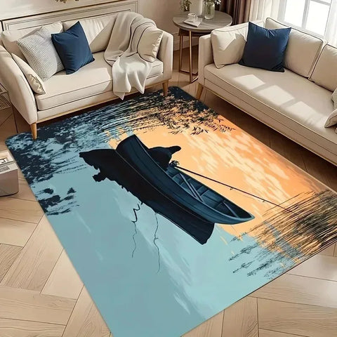 Navak Carpet 1 Stück Küchenteppich mit Hühnermuster, rutschfeste Fußmatten für Zuhause, Pop-Design, Badezimmerteppiche, Badematte, Teppich für Zuhause, Waschbecken, Wäschedekor