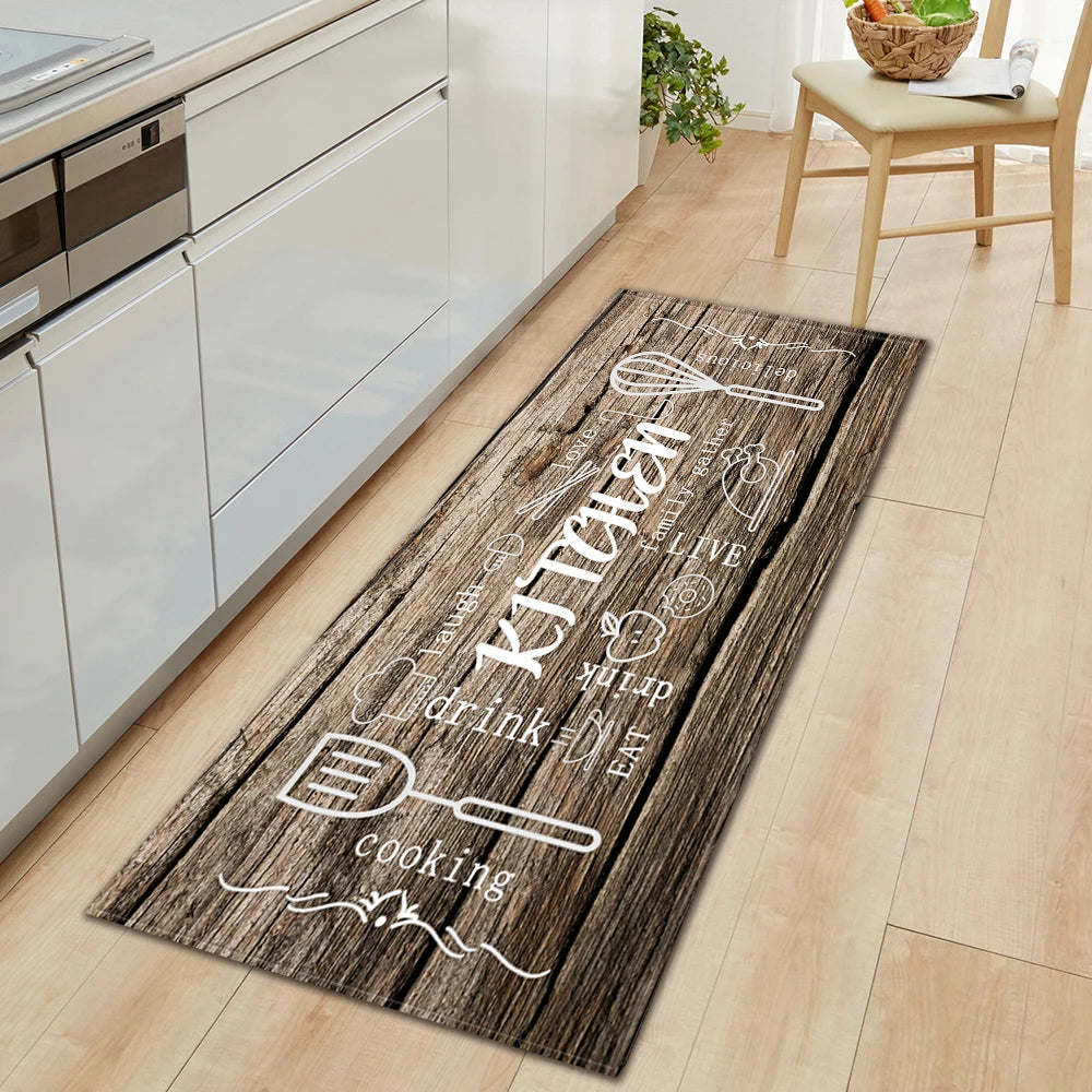 Navak Teppich Küchenmatte Eingangsbereich Fußmatte Zuhause Wohnzimmer Flur Dekoration Teppich Haus Balkon Bad Tür Schlafzimmer Boden Rutschfester Fußteppich