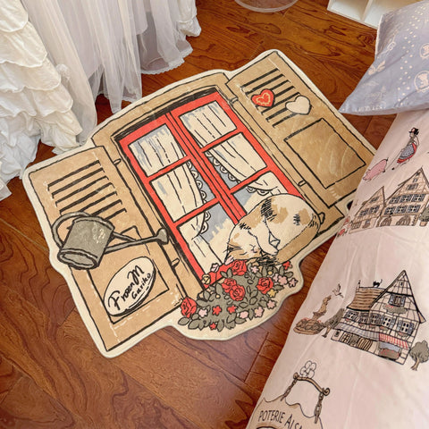 Exklusive Auswahl von Navak Carpet: Cloud-Hug-Bettvorleger – Static-Safe™-Flausch für kleine Zehen, OEKO-TEX®-zertifiziertes, verträumtes Dekor | Verspielte Bodenkunst fürs Kinderzimmer
