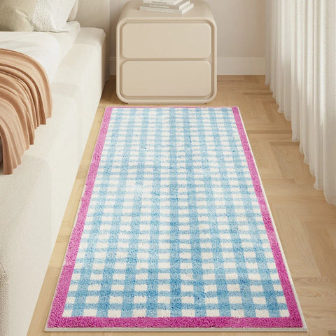 Navak Carpet Exklusiver Picksins Frischer Kaschmir-Imitat-Teppich, Isolierung, pflegeleicht, Schlafzimmer, Bettdecke, Garderobenteppich, Badezimmer-Fußmatte, Heimdekoration