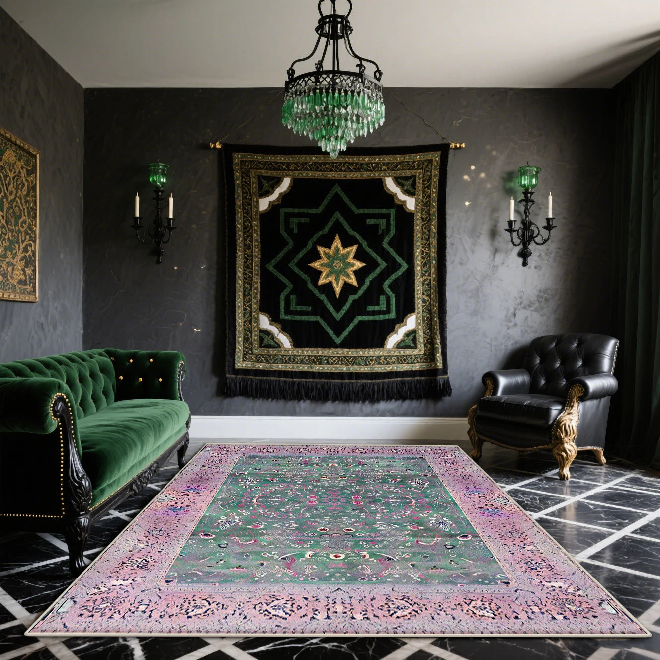 Navak Teppich, Bohemian Retro Teppiche, Wohnzimmer, leicht zu reinigen, rutschfest, waschbar, für Schlafzimmer, Heimdekoration, persische Fußmatte, طاولات للقهوة
