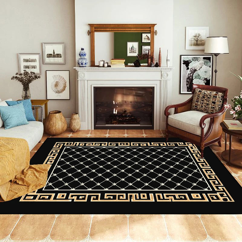 Navak Teppich, neue Dekoration im chinesischen Stil, Heimteppiche für Wohnzimmer, großer Schlafzimmerteppich, Esszimmerdekor, Couchtische, Matte, maschinenwaschbar