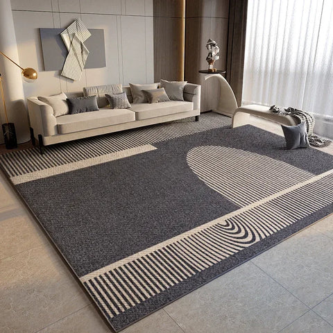 Navak Carpet Exclusive Picks Cremefarbener Schlafzimmerteppich, schlichter Bett-/Tischkissenteppich, leichter Luxus-Wohnzimmerteppich, komplettes Sofa, Kaffee, Heimdekoration