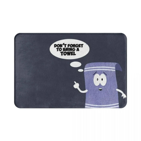 Navak Carpet Don't To Bring A Towelie Badezimmer rutschfeste Eingangs-Fußmatte Home Floor Decor Indoor Welcome Mat Korridor Balkon Langer Teppich