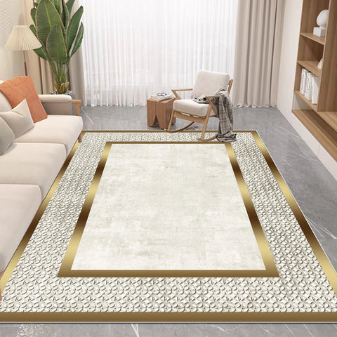 Navak-Teppich, nordischer Luxus-Teppich im Wohnzimmer, leicht zu reinigen, saugfähig, weiche Matte, rutschfeste Lounge-Dekor-Teppiche, große Zimmer-Fußmatten
