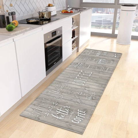 Navak Teppich Küche Bodenmatte Flur Eingang Fußmatte Home Wohnzimmer Kinder Schlafzimmer Dekoration Langer Teppich Badezimmertür Anti-Rutsch Fußteppich