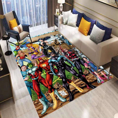Navak Carpet Daily Picks Disney Superheld Marvel Avengers Cartoon Teppich Teppich für Schlafzimmer Wohnzimmer Home Sofa Dekoration Kinder Bodenmatte
