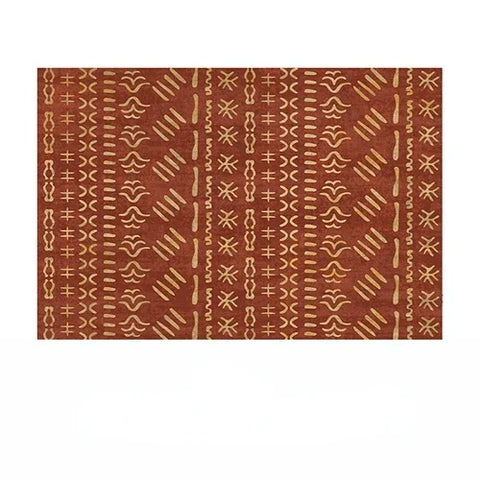 Navak Teppich KristallsamtteppichBohemian Muster Dekorativer Wohnzimmerteppich Tribal Style Marokkanischer Luxus Persischer Schlafzimmerteppich Geometrisch A