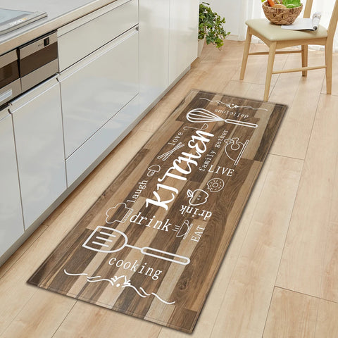 Navak Teppich Küchenmatte Eingangsbereich Fußmatte Zuhause Wohnzimmer Flur Dekoration Teppich Haus Balkon Bad Tür Schlafzimmer Boden Rutschfester Fußteppich