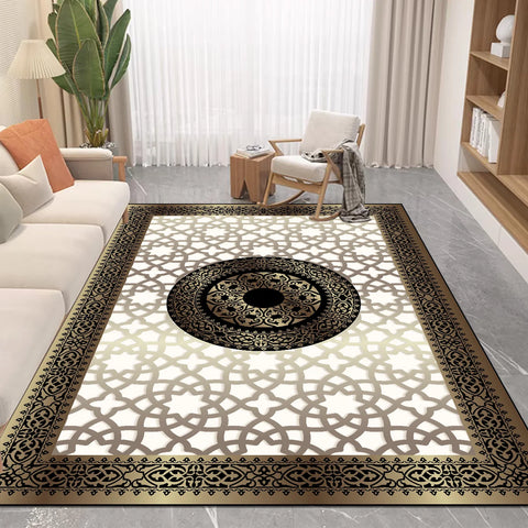 Navak-Teppich, nordischer Luxus-Teppich im Wohnzimmer, leicht zu reinigen, saugfähig, weiche Matte, rutschfeste Lounge-Dekor-Teppiche, große Zimmer-Fußmatten