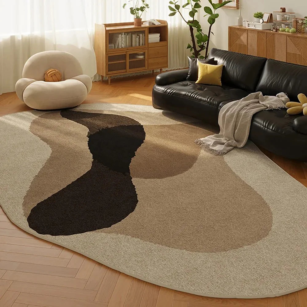 Navak Carpet Exclusive Picks Nordic Line Kunstwollteppich – skandinavischer minimalistischer Teppich für Sofa, Schlafzimmer und Nachttisch, langlebige rutschfeste Matte, Heimdekoration