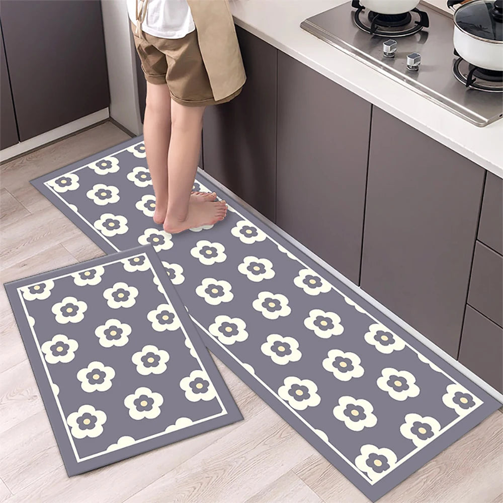 Navak Teppich Saugfähiger Küchenteppich Rutschfeste Bodenmatte Absorbiert Öl Küche Langer Bereich Teppich Schlafzimmer Teppich Eingang Fußmatte Home Decor Zimmer Tapis