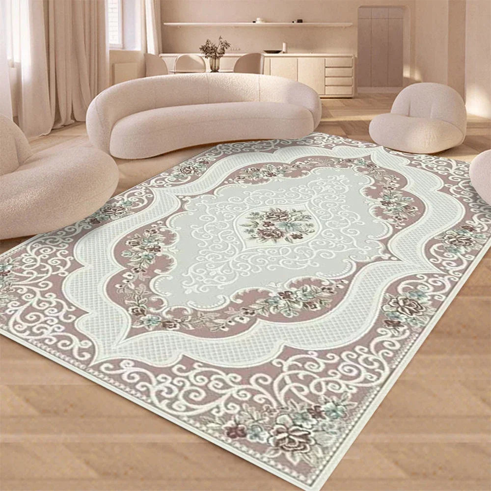 Navak Carpet Persian Style Bohemian Area Rug – Decorative Carpet for Living Room & Bedroom, Washable Floor Mat for Home Decor Gift