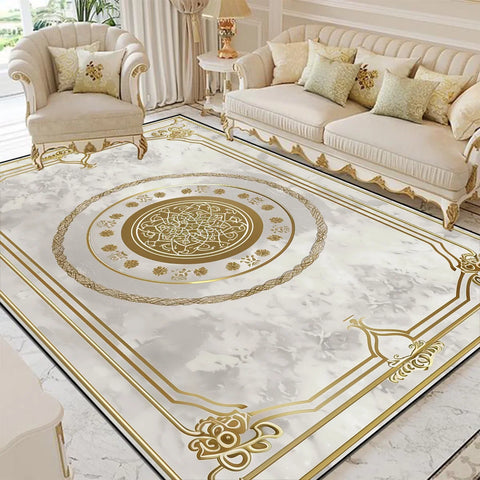 Navak Teppich, luxuriöser Stil, für Wohnzimmer, große Fläche, Heimdekoration, Fußmatten, Lounge, Sofa, Kaffee, rutschfester Teppich, Schlafzimmer, Garderobe, waschbar