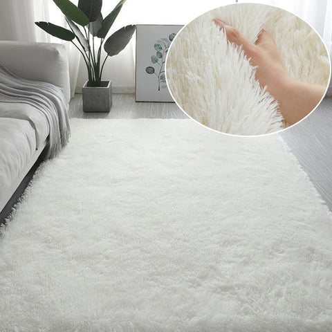 Navak Teppich, weicher, zotteliger Teppich, Wohnzimmer, flauschige Kinderteppiche, großer, beigefarbener Plüschteppich für Schlafzimmer, Kinderzimmer, moderne Wohnkultur