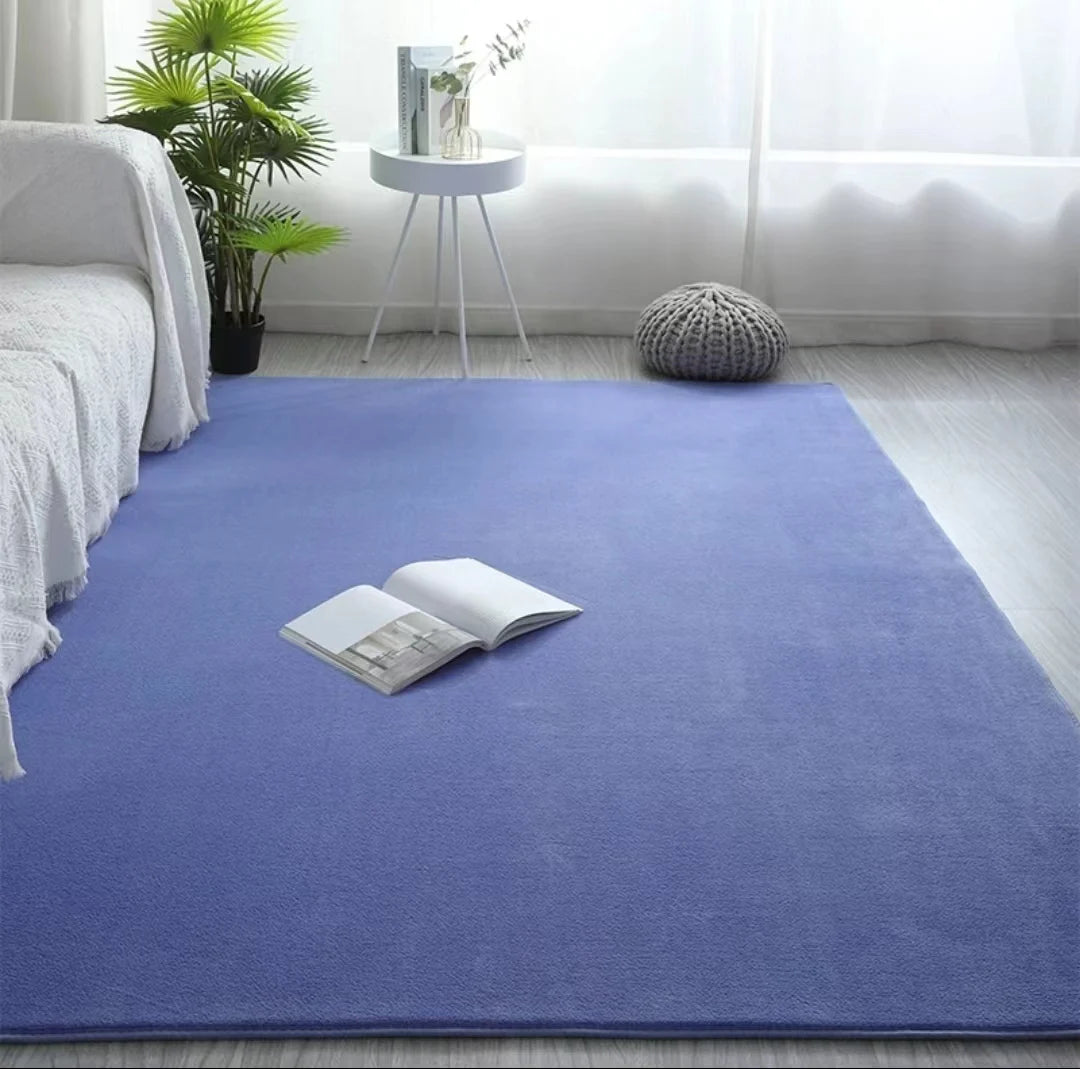 Navak Carpet Exclusive Picks Weicher, gemütlicher japanischer Korallenflor-Kurzflor-Teppich für Wohnzimmer, Schlafzimmer, Kinder, Spielen, Lesen, rutschfeste Bodenmatte