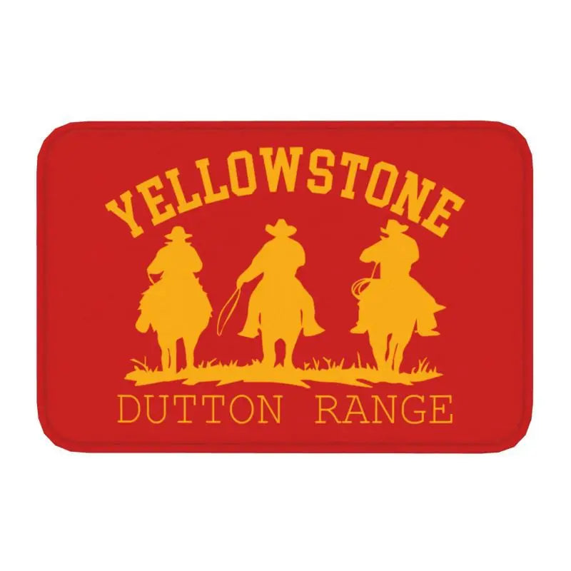 Navak Carpet Yellowstone Fußmatte für die Vordertür, rutschfest, für den Innenbereich, schnelltrocknend, Dutton Ranch, Fußmatte, für Küche, Balkon, Eingangsbereich, Teppich