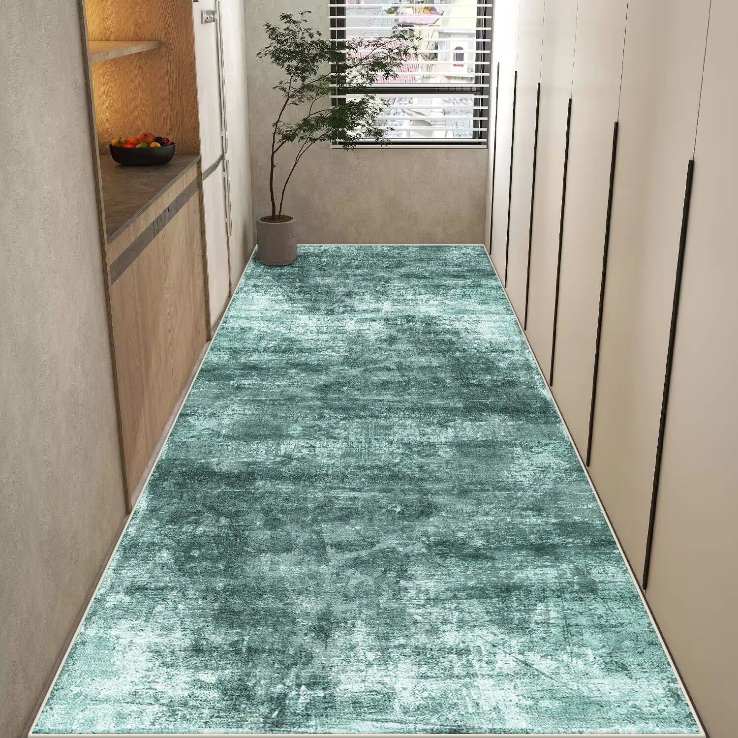 Navak CarpetModern Korridor-Läuferteppich für Flur, Wohnzimmer, Dekoration, Hausgang, Bodenmatte, luxuriöser Eingangsbereich, Dekorationsbereich, langer Streifenteppich