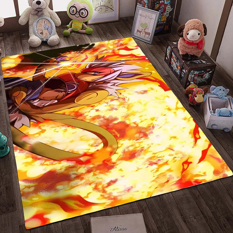 Navak Carpet Daily Picks Cartoon Anime Pokemon Teppich Bodenmatte Gengar Lucario Wohnzimmer Badezimmer Nachttisch Teppich Home Decor