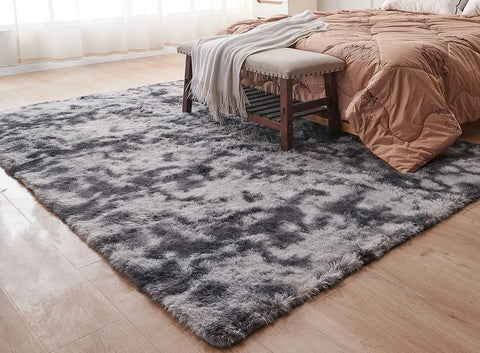Navak Teppich, weicher, zotteliger Teppich, Wohnzimmer, flauschige Kinderteppiche, großer, beigefarbener Plüschteppich für Schlafzimmer, Kinderzimmer, moderne Wohnkultur