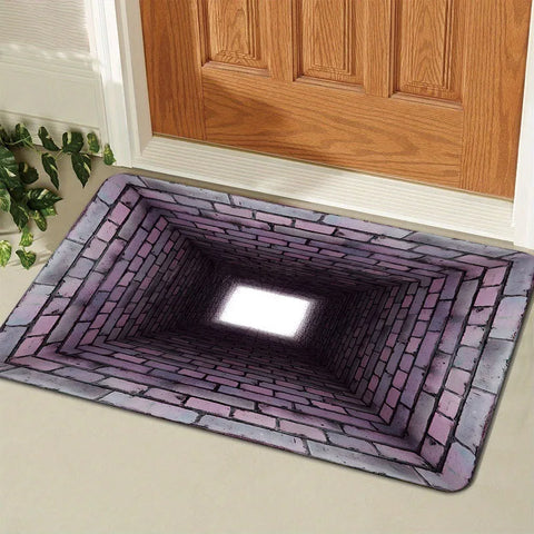 Navak Carpet Exclusive Picks Sommerteppich Eingangstür Visuelle dreidimensionale Bodenmatte Bepflanzung E-Sports Room Abyss Mat Home Decoration
