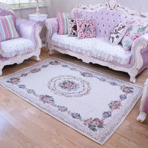 Navak Carpet Exclusive Picks Upgrade-Material im skandinavischen Stil, leichter Luxus-Wohnzimmerteppich, schmutzabweisend, Sofa-/Couchtischkissen, Heimteppich