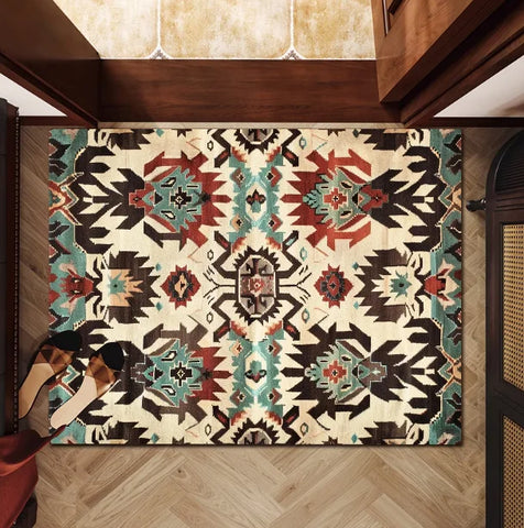 Navak Teppich im persischen Stil, Bodenmatte, Kinderzimmer, Schlafzimmer, Dekoration, Balkon, rutschfeste Fußmatte, Wohnzimmer, Willkommensteppich