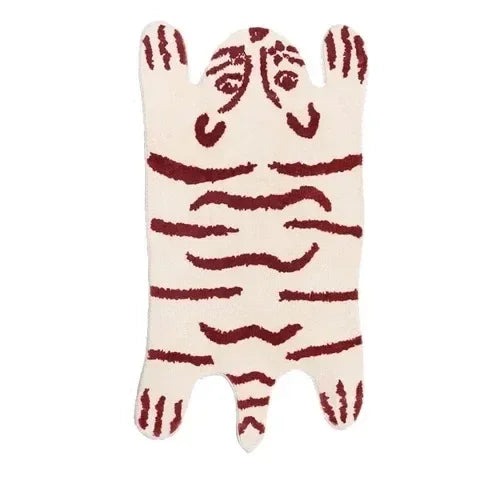 Navak Teppich Teppich für Wohnzimmer Tiger Leopard Print Plüsch Schlafzimmer Nacht Matten Hause Dekoration Cartoon Flauschigen Teppiche Ковер Tapis Tapete 러그