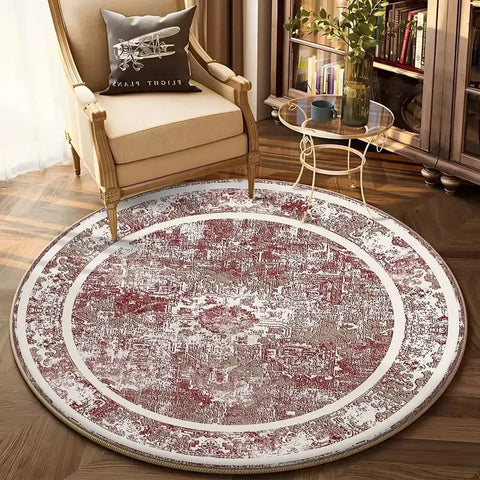 Navak Teppich Bohemian Runde Wohnzimmer Dekor Sofa Tisch Home Teppich Weiche Stuhl Matte Schlafzimmer