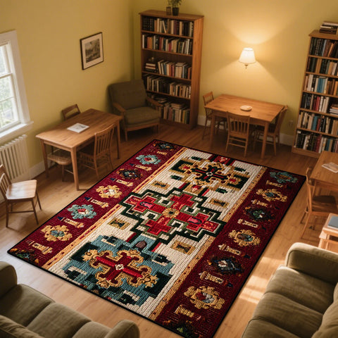 Navak-Teppich, persische Tradition, Teppiche für Wohnzimmer, Kreuzmuster, Dekoration, Zuhause, Schlafzimmer, Nachttisch, weicher Teppich, Arbeitszimmer, Garderobe, waschbare Matten