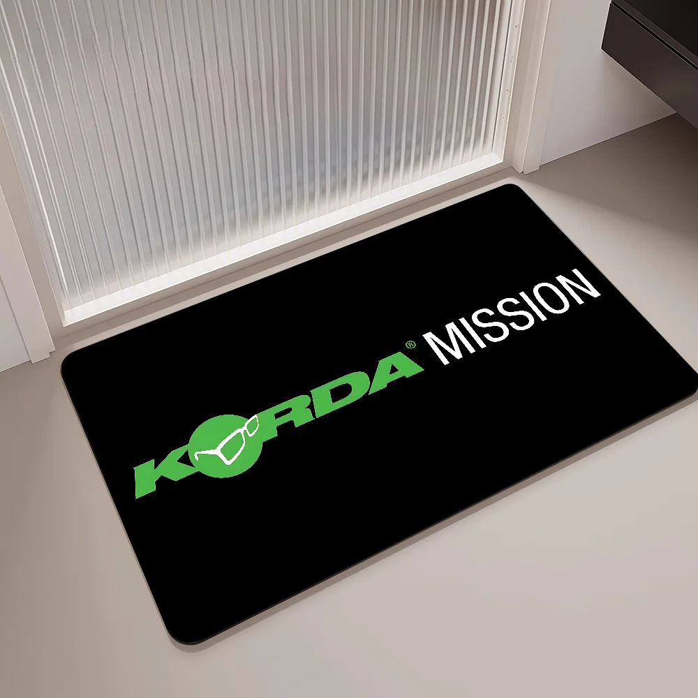 Navak Carpet K-Korda Angellogo Bodenmatte Kinderzimmer Schlafzimmer Dekoration Balkon Anti-Rutsch-Fußmatte Wohnzimmer Willkommensteppich