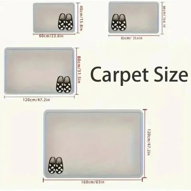 Navak Teppich Sofa Couchtisch Teppich Nordischer Stil Großflächiger Teppich Weiches Schlafzimmer Rutschfeste Bodenmatte Modernes Einfaches Wohnzimmer Dekorierte Teppiche