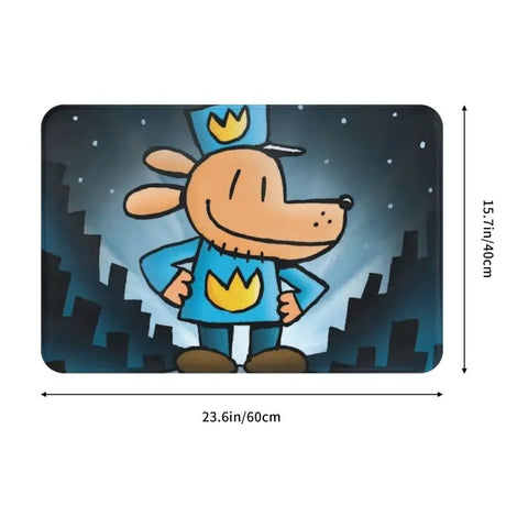 Navak Carpet Custom Dogs Man Fußmatte Matte Anti-Rutsch Bad Küche WC Teppich Teppich 40 * 60cm