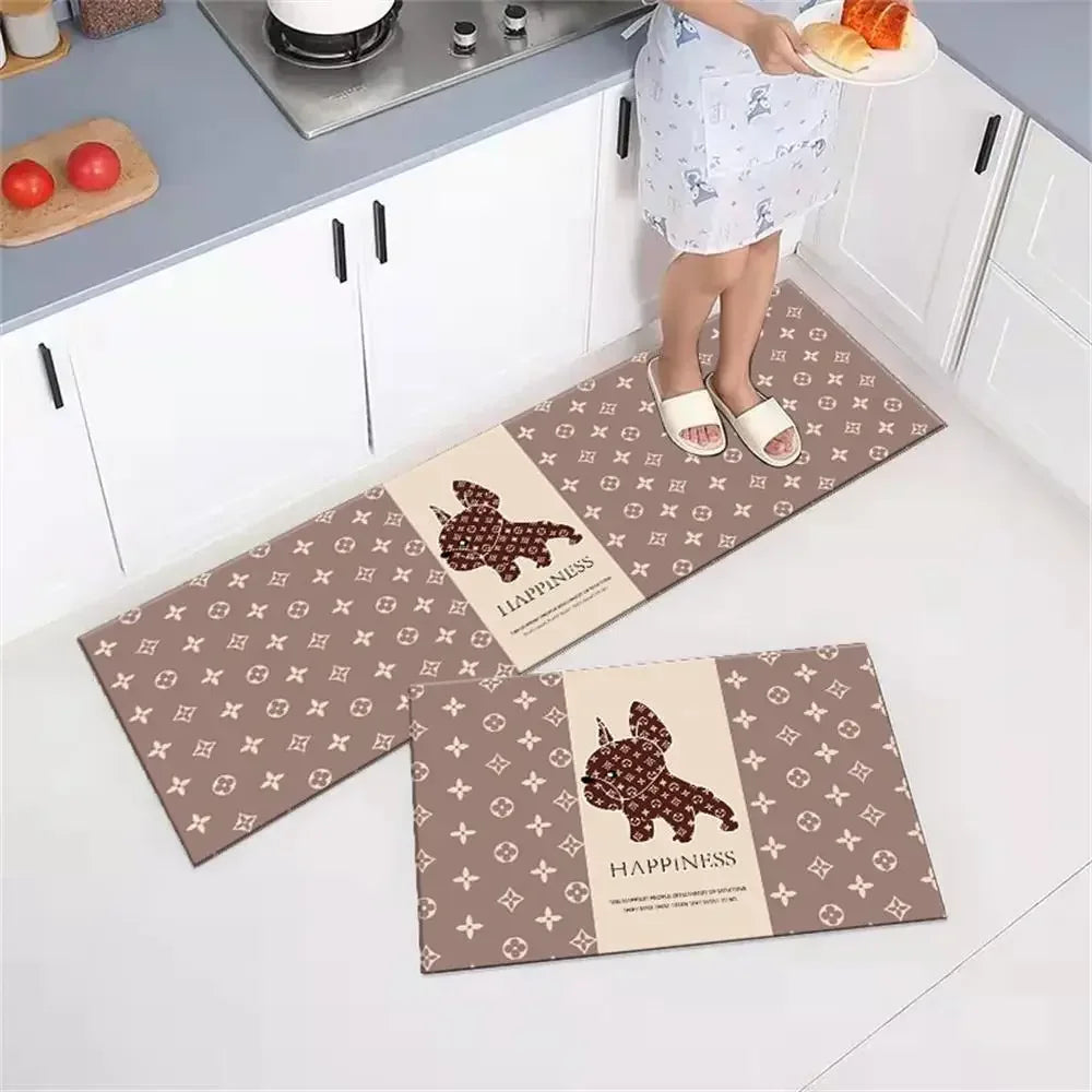 Navak Teppich, Küchenteppichmatten für Boden, Schlafzimmer, Wohnzimmer, langer Nachttisch, weicher, waschbarer Teppich, rutschfeste Fußmatte für Badezimmer, Eingang